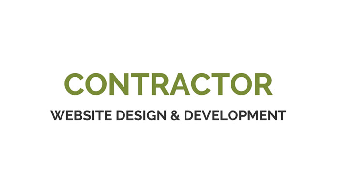 Contractor Website Design