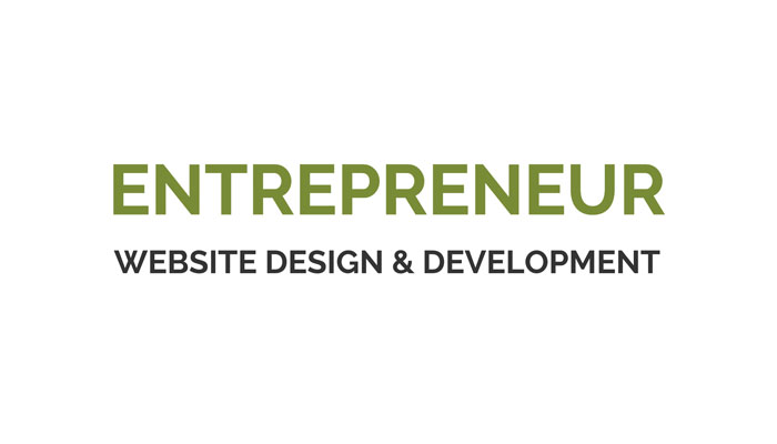 Entrepreneur Website Design