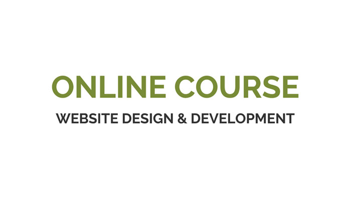 Online Course Website Design